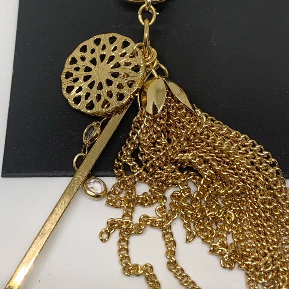 INC Gold Tassel Charm [JW-106] - Picture 2 of 6